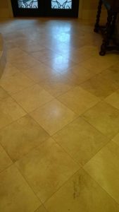 travertine floor