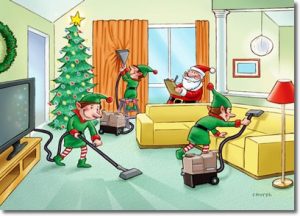 Christmas cleaning