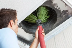 Ultra Clean Vent Cleaning With Brush