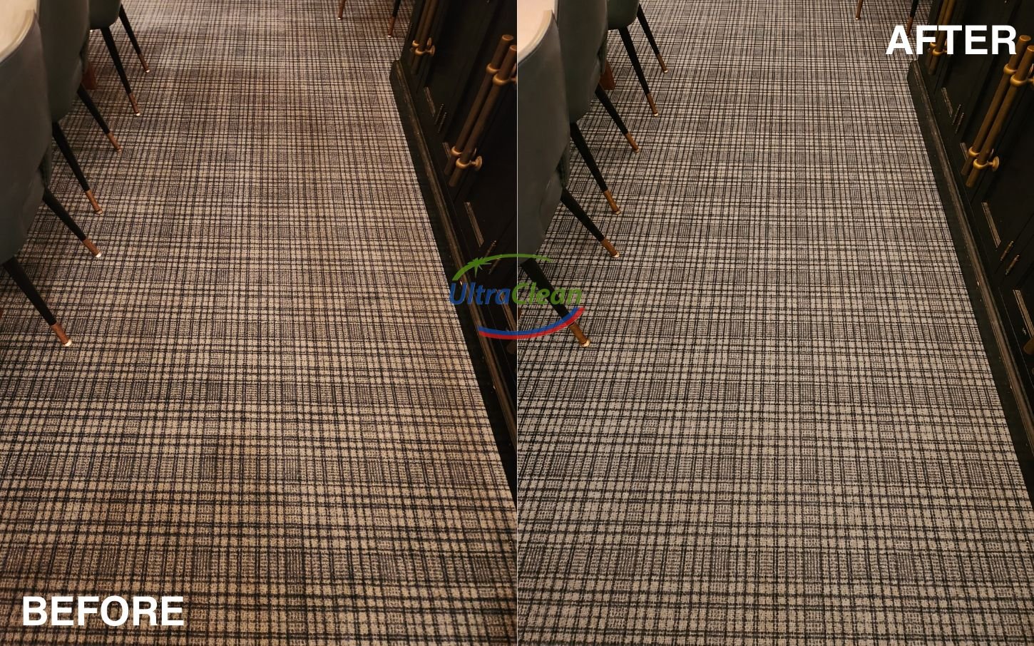 Carpet cleaning before and after in Plano — Ultra Clean | Ultra Clean